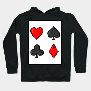 Lucky Playing Card Hoodie